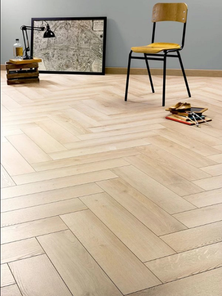 Alsafloor Herringbone Creativ Baton Rompu 435 Дуб Джефферсон фото 2 | FLOORDEALER